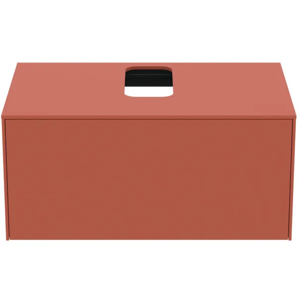 Ideal Standard Waschtischunterschrank „Conca“ 80,2 × 37 × 50,5 cm Sunset matt lackiert Ideal Standard Waschtischunterschrank „Conca“ 80,2 × 37 × 50,5 cm Sunset matt lackiert