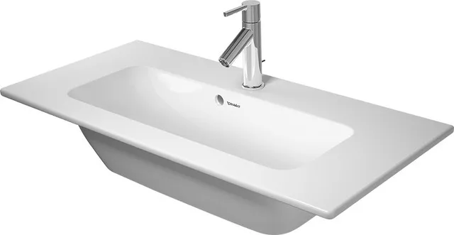 Wandwaschtisch Compact „ME by Starck“, mit Überlauf, Hahnlochposition mittig in Weiß Seidenmatt Farbe: Weiß Seidenmatt / Größe: 83 × 40 cm / Hahnlochbohrung: mit 1×1 Hahnlochbohrung / Hahnlochposition: mittig / Oberflächenveredelung: mit WonderGliss Wandwaschtisch Compact „ME by Starck“, mit Überlauf, Hahnlochposition mittig in Weiß Seidenmatt Farbe: Weiß Seidenmatt / Größe: 83 × 40 cm / Hahnlochbohrung: mit 1×1 Hahnlochbohrung / Hahnlochposition: mittig / Oberflächenveredelung: mit WonderGliss