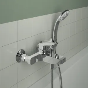 Badearmatur Aufputz Ceraplan Schweizer Ausführung 185,5x206x218mm Chrom Badearmatur Aufputz Ceraplan Schweizer Ausführung 185,5x206x218mm Chrom