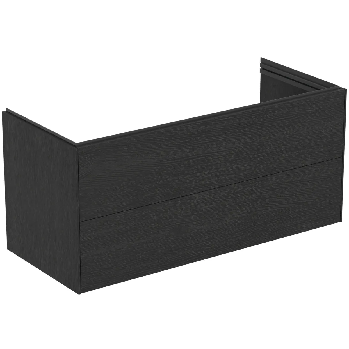 Ideal Standard Waschtischunterschrank „Conca“ 120 × 54,8 × 50,5 cm Eiche geflammt Furnier Ideal Standard Waschtischunterschrank „Conca“ 120 × 54,8 × 50,5 cm Eiche geflammt Furnier