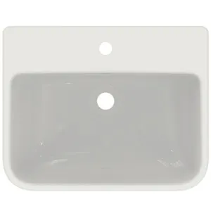 Waschbecken „i.lifeB“ 55 × 44 × 17 cm, Hahnlochposition mittig Waschbecken „i.lifeB“ 55 × 44 × 17 cm, Hahnlochposition mittig