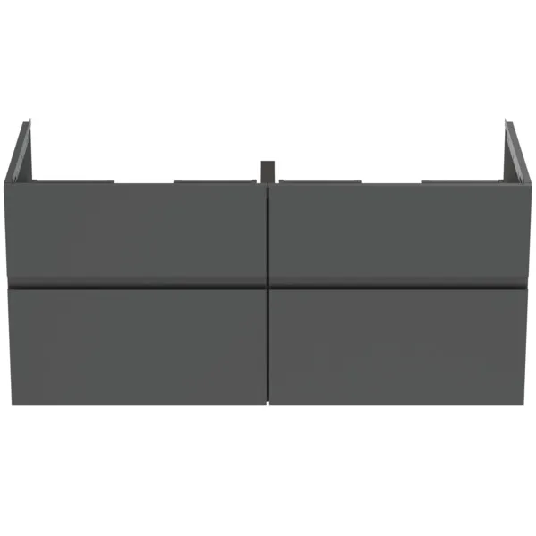 Ideal Standard Möbeldoppel-Waschtischunterschrank Finesse 1200x505x550mm Anthrazit matt Ideal Standard Möbeldoppel-Waschtischunterschrank Finesse 1200x505x550mm Anthrazit matt