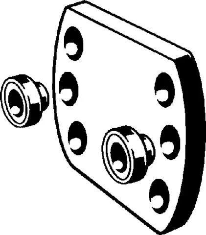 Viega „Raxofix“ Gummiplattenset Viega „Raxofix“ Gummiplattenset
