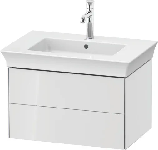Duravit Waschtischunterschrank wandhängend „White Tulip“ 68,4 × 41 × 45,8 cm Duravit Waschtischunterschrank wandhängend „White Tulip“ 68,4 × 41 × 45,8 cm