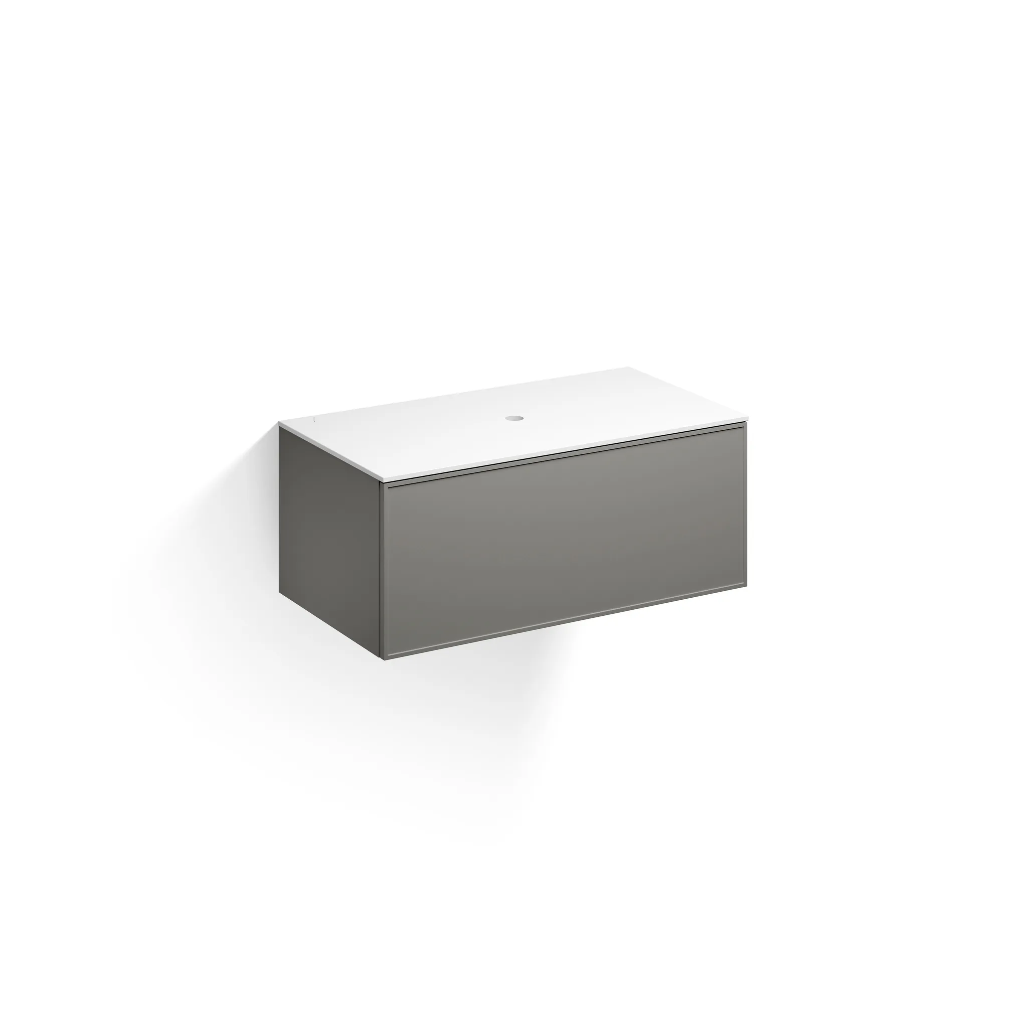 Alape Möbelmodul Arkta 1000x400 Weiß/Quarzgrau