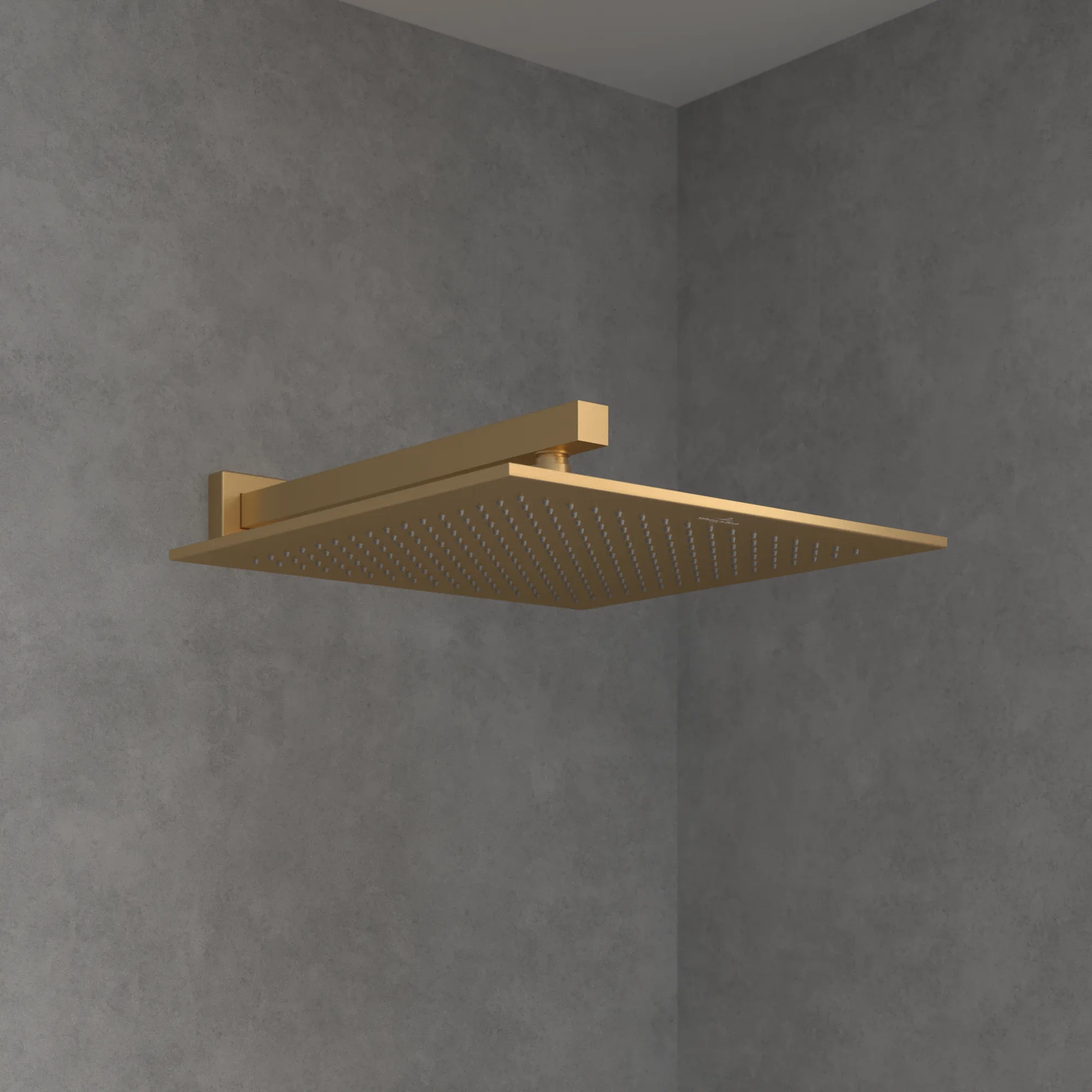 Duschkopf TVC00000600061, quadratisch 35 cm in Brushed Gold Duschkopf TVC00000600061, quadratisch 35 cm in Brushed Gold