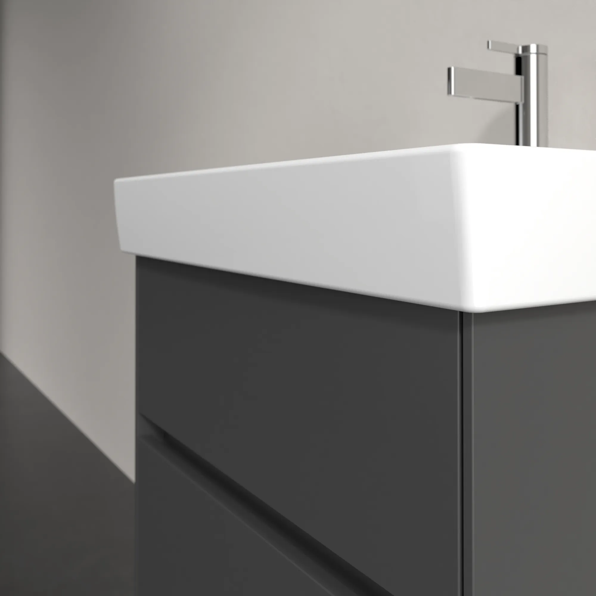 Villeroy & Boch Collaro Waschbeckenunterschrank 554x546x444 mm Graphite Villeroy & Boch Collaro Waschbeckenunterschrank 554x546x444 mm Graphite