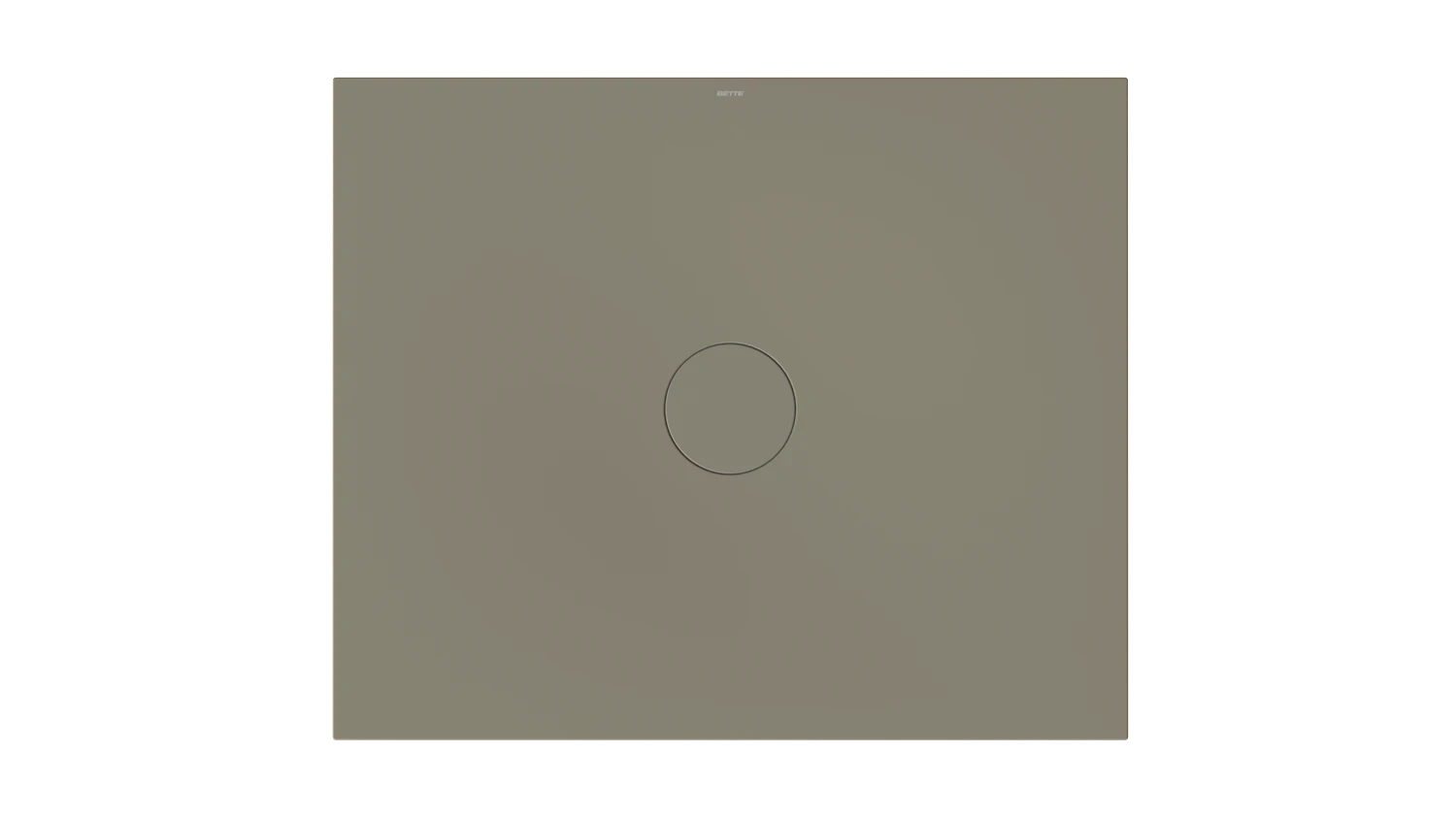 Bette rechteck Duschwanne „BetteAir“ 1200 × 1000 mm ohne Oberflächenbeschichtung, mit BetteGlasur Plus, ohne Wannenträger, in Graphite