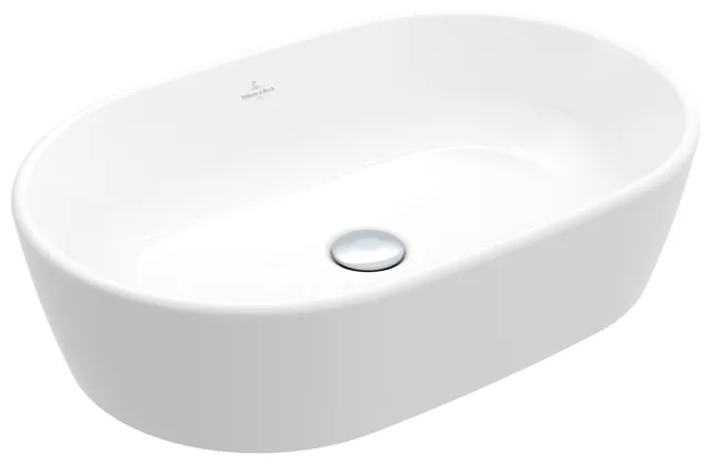 Villeroy & Boch Aufsatzwaschtisch „Architectura“ 600 × 400 × 155 mm, ohne Hahnlochbohrung in Weiß Alpin Villeroy & Boch Aufsatzwaschtisch „Architectura“ 600 × 400 × 155 mm, ohne Hahnlochbohrung in Weiß Alpin