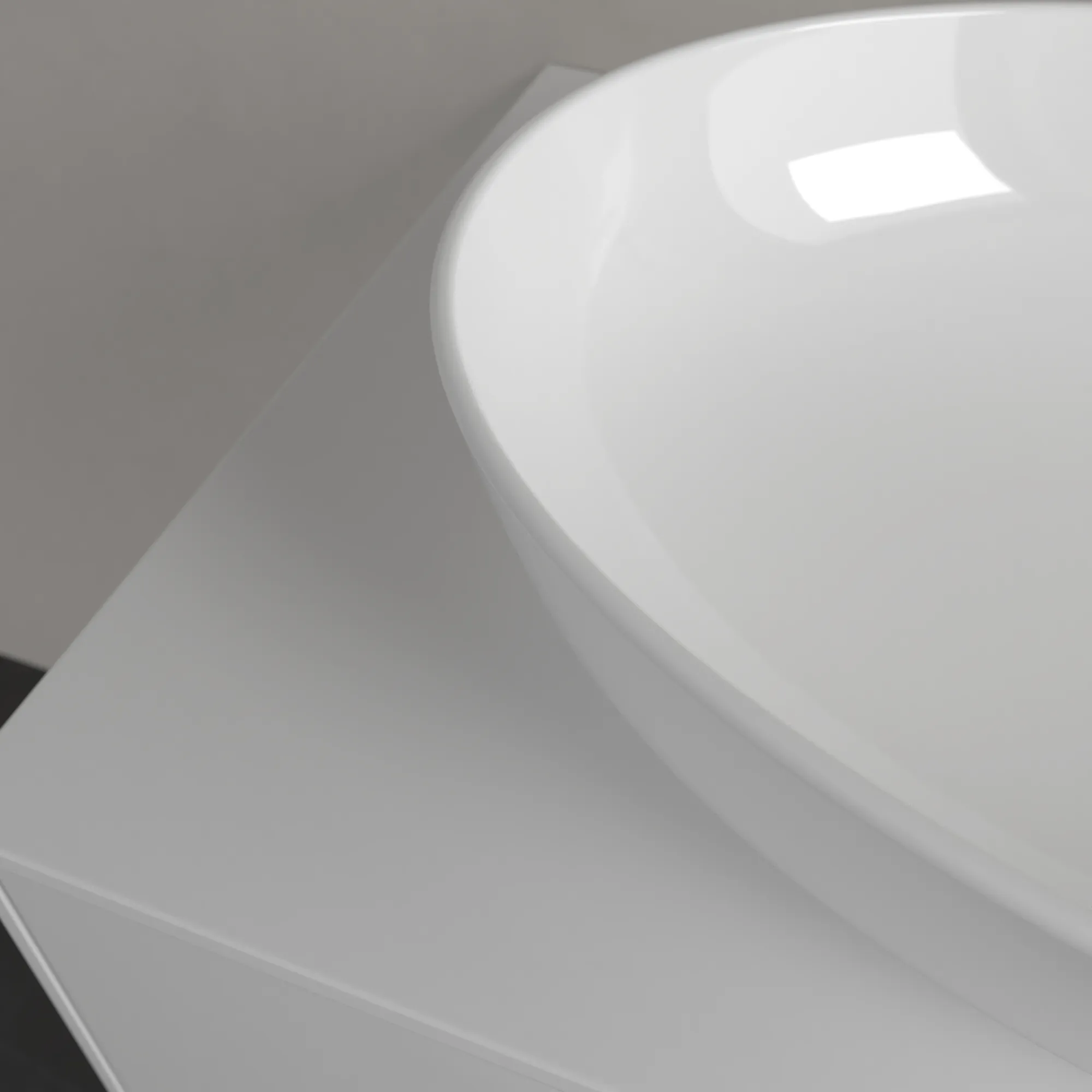 Villeroy & Boch Aufsatzwaschbecken Artis, oval, Stone White CeramicPlus, 610x410x130 mm, TitanCeram, matt, ohne Überlauf
