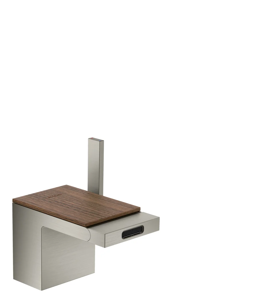 Hansgrohe AXOR MyEdition Platte 117 mm, Amerikanischer Nussbaum, abnehmbar