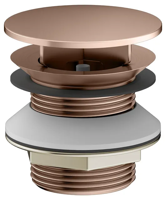 Armaturenzubehör Schaftventil G 1 1/4 Rotgold gebürstet Armaturenzubehör Schaftventil G 1 1/4 Rotgold gebürstet