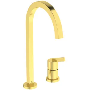 Ideal Standard Gusto 2-Loch-Küchenarmatur BD423A2 Brushed Gold Ideal Standard Gusto 2-Loch-Küchenarmatur BD423A2 Brushed Gold