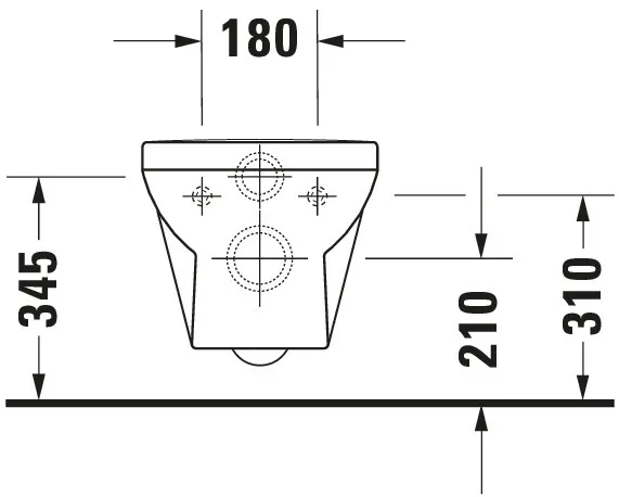 Wand-Tiefspül-WC „No.1“ 36,5 × 35 × 54 cm in Weiß Hochglanz, ohne Spülrand Wand-Tiefspül-WC „No.1“ 36,5 × 35 × 54 cm in Weiß Hochglanz, ohne Spülrand
