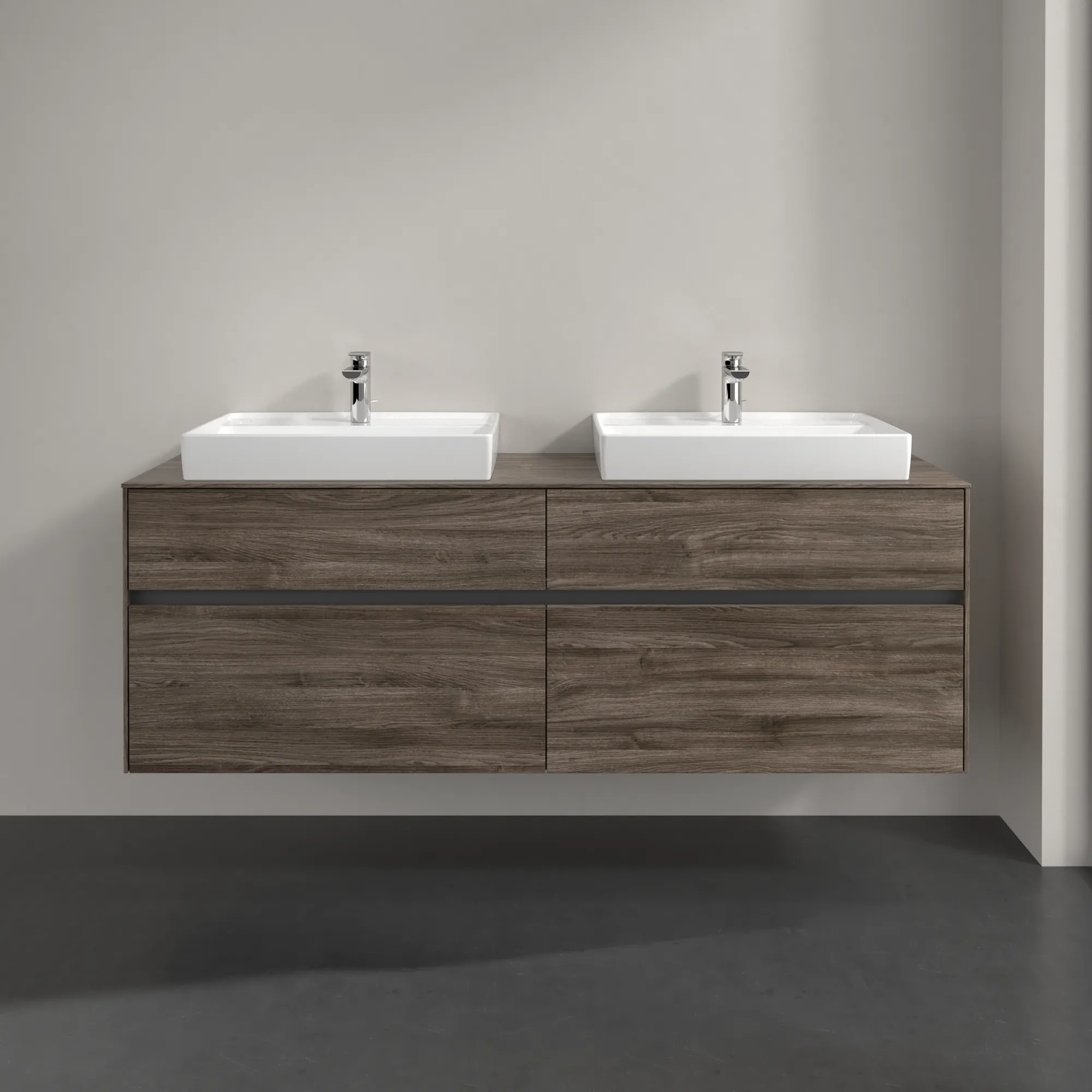 Villeroy & Boch Collaro Waschbeckenunterschrank C02400 1600x548x500mm Villeroy & Boch Collaro Waschbeckenunterschrank C02400 1600x548x500mm