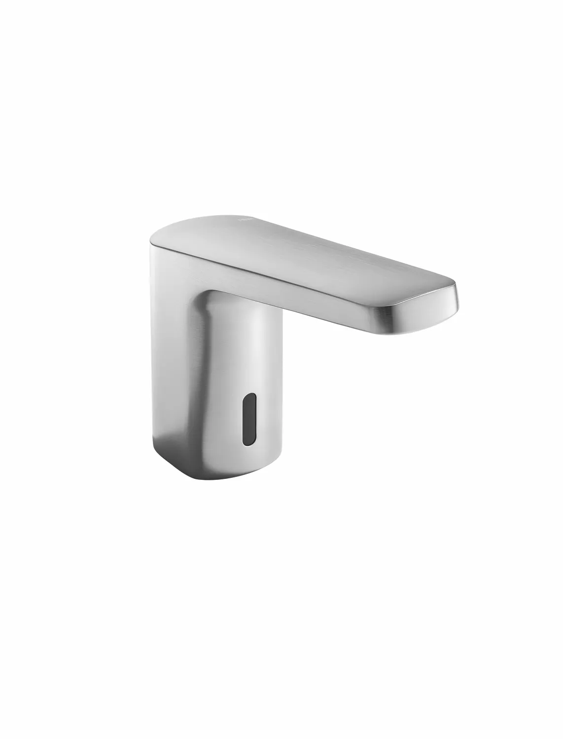 SENSORIC Waschtischarmatur elektr., Edelstahloptik, kubisch, Batteriebetrieb SENSORIC Waschtischarmatur elektr., Edelstahloptik, kubisch, Batteriebetrieb