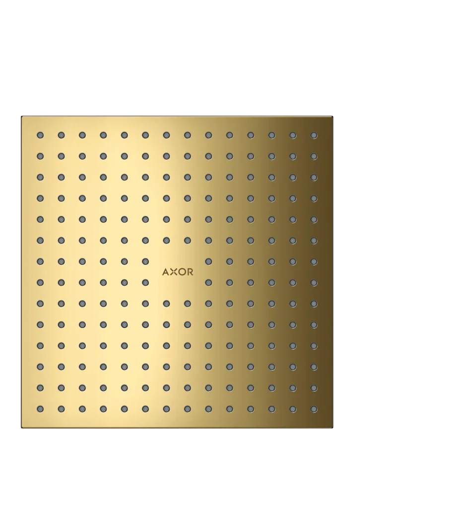 Hansgrohe AXOR ShowerSolutions Kopfbrause 250/250 2jet Deckenintegriert Polished Gold Optic
