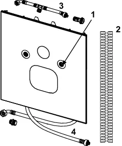 TECElux WC-Glasplatte für Duravit SensoWash C Glas schwarz TECElux WC-Glasplatte für Duravit SensoWash C Glas schwarz