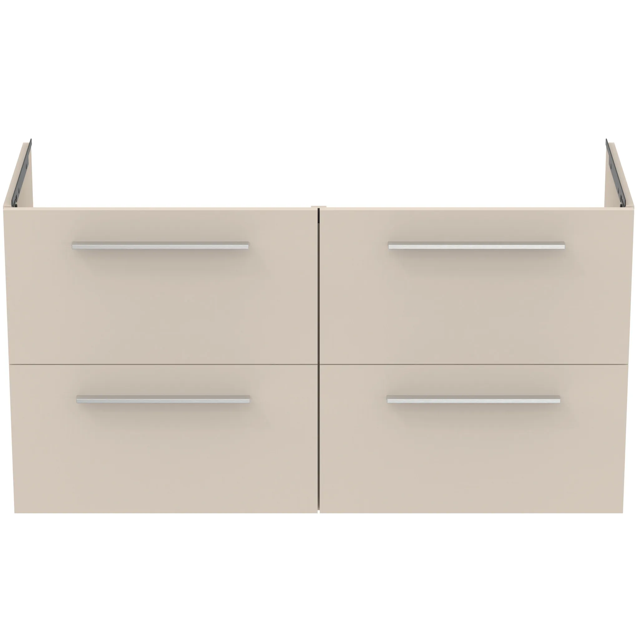 Ideal Standard i.life A Möbeldoppel-Waschtischunterschrank Sandbeige matt 1200x440x630mm 4 Auszüge Softclose Ideal Standard i.life A Möbeldoppel-Waschtischunterschrank Sandbeige matt 1200x440x630mm 4 Auszüge Softclose