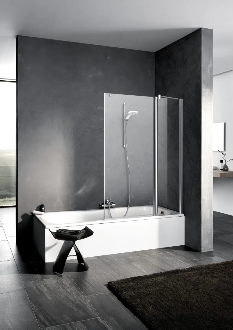 Kermi Duschtür Pendelflügel mit Festfeld rechts „PEGA“ Glas SR Arena C, Profile Silber Hochglanz, BV: 1090 - 1115 mm H: 1500 mm Kermi Duschtür Pendelflügel mit Festfeld rechts „PEGA“ Glas SR Arena C, Profile Silber Hochglanz, BV: 1090 - 1115 mm H: 1500 mm