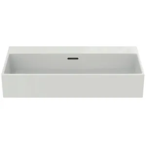 Waschbecken „Extra“ 70 × 45 × 15 cm in Weiß Waschbecken „Extra“ 70 × 45 × 15 cm in Weiß