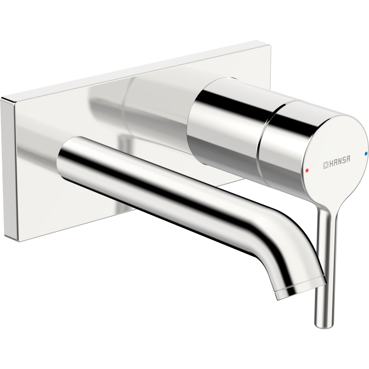 HansaVANTIS Style Waschtischarmatur, Wandmontage, Einhebelmischer, Chrom HansaVANTIS Style Waschtischarmatur, Wandmontage, Einhebelmischer, Chrom