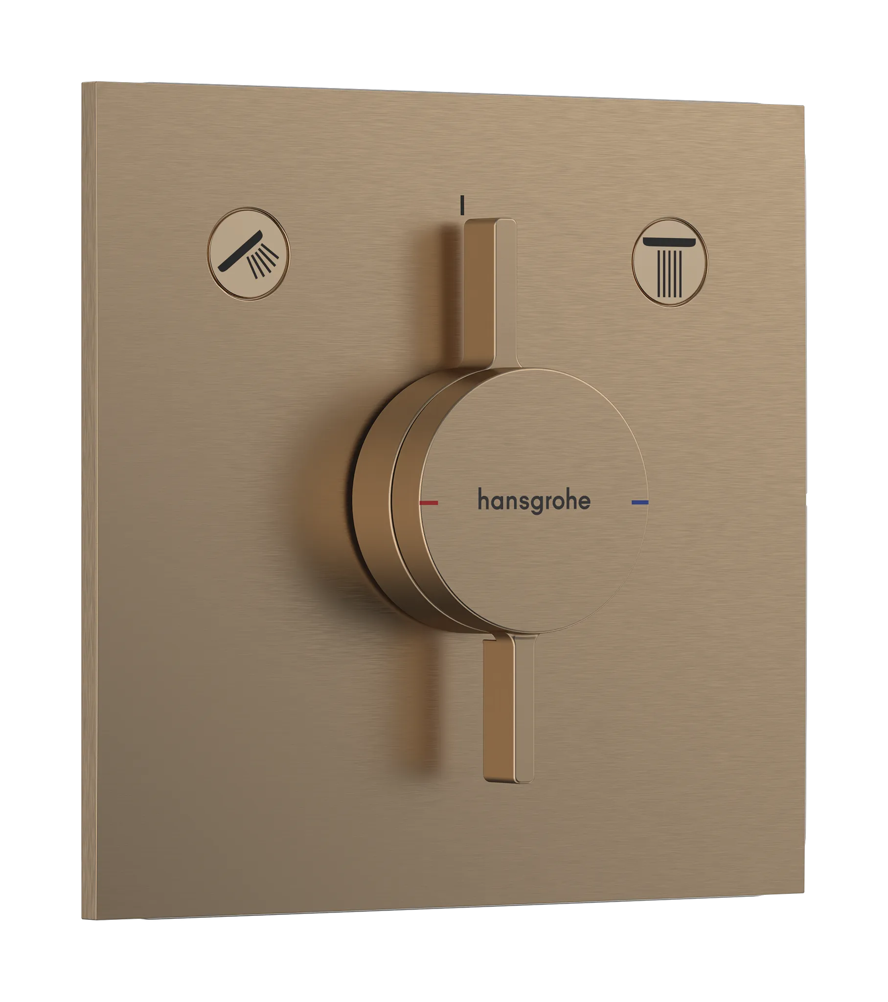 Hansgrohe DuoTurn E Mischer Unterputz für 2 Verbraucher Brushed Bronze Hansgrohe DuoTurn E Mischer Unterputz für 2 Verbraucher Brushed Bronze