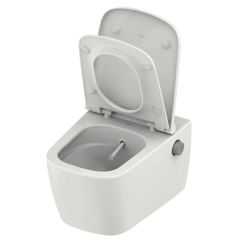 TECE Dusch-WC „neo“, Befestigung verdeckt, ohne Spülrand TECE Dusch-WC „neo“, Befestigung verdeckt, ohne Spülrand