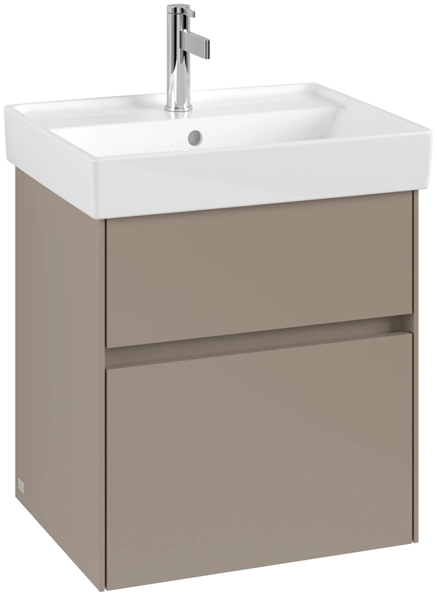 Villeroy & Boch Collaro Waschbeckenunterschrank C007B0, 510x546x414 mm, taupe