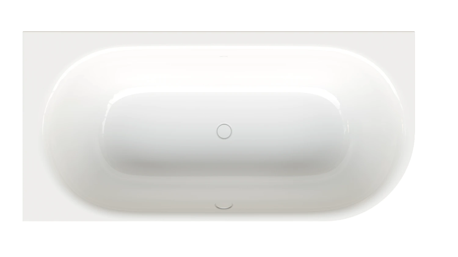 Bette oval Badewanne „BetteLux Oval IV Silhouette“ 195 × 95 cm in Weiß
