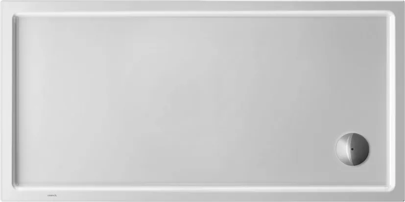 Duravit rechteck Duschwanne „Starck Slimline“ 140 × 70 cm mit Antislip, ohne Oberflächenveredelung, in Weiß