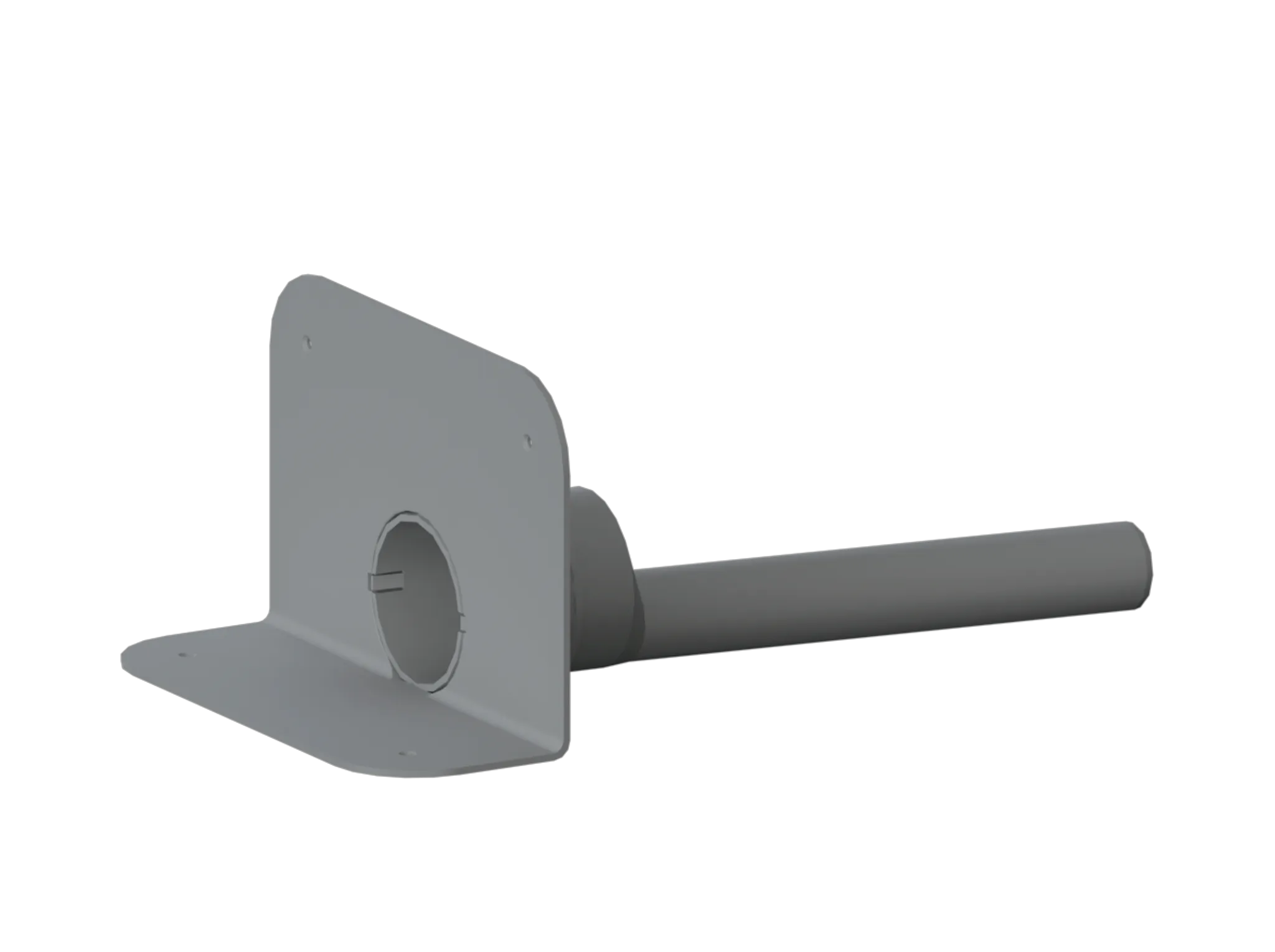 Attikaablauf PVC, DN 50