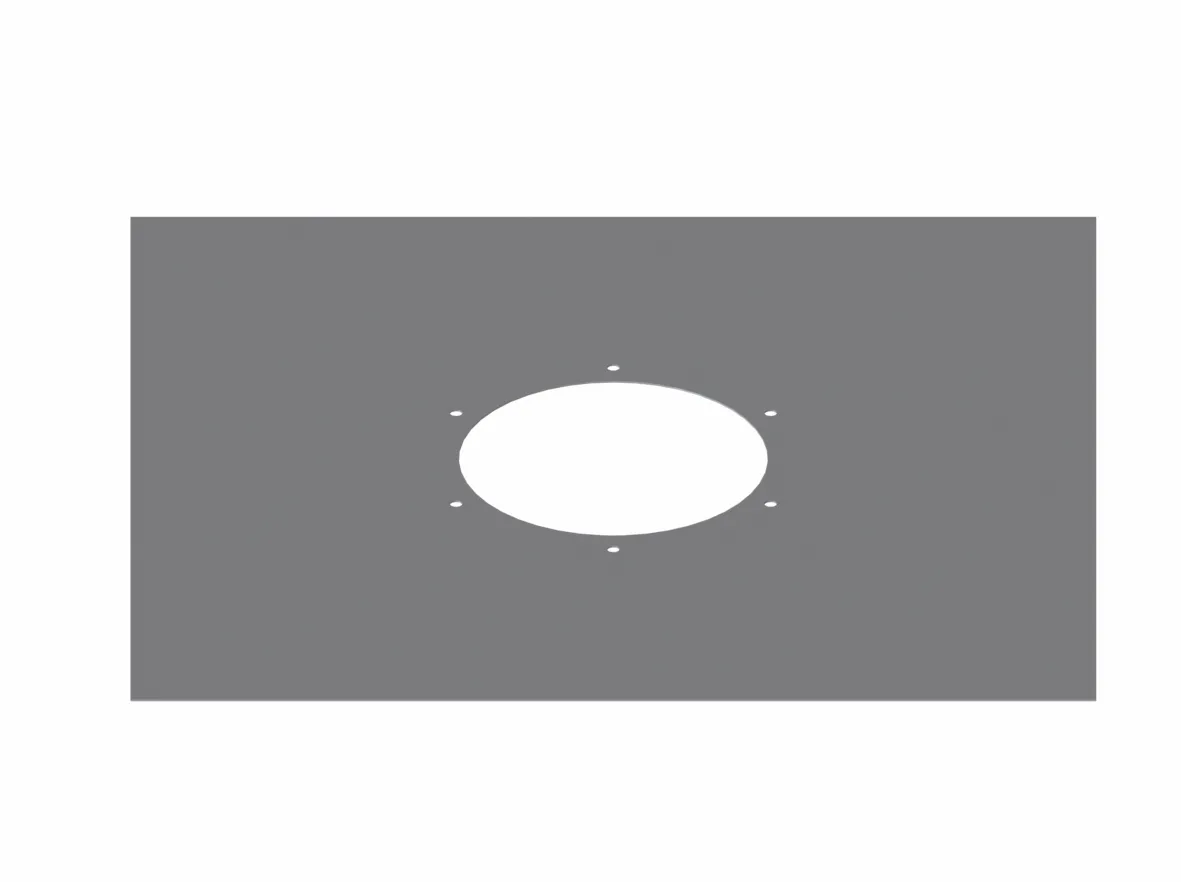 Anschluss-Manschette 65, PVC, 500 x 500 mm