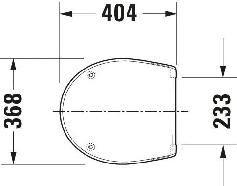 Duravit WC-Sitz „DuraPlus Compact“ 36,8 × 40,4 × 3,7 cm Duravit WC-Sitz „DuraPlus Compact“ 36,8 × 40,4 × 3,7 cm