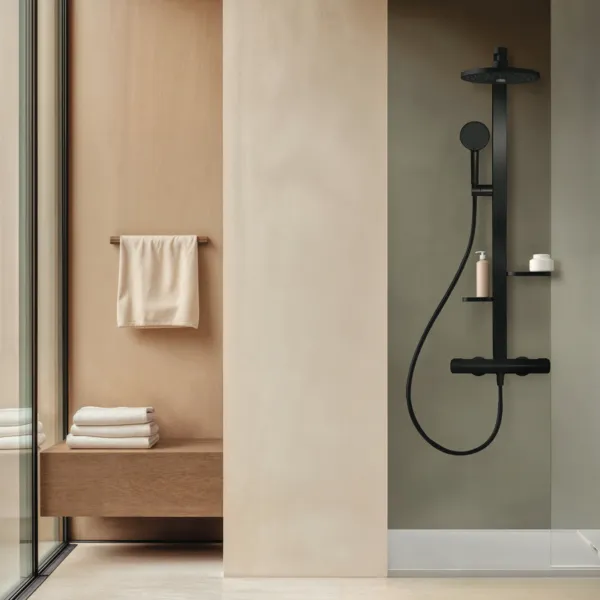 Ideal Standard Duschsystem Ceratherm Alu+ Silk Black Ideal Standard Duschsystem Ceratherm Alu+ Silk Black