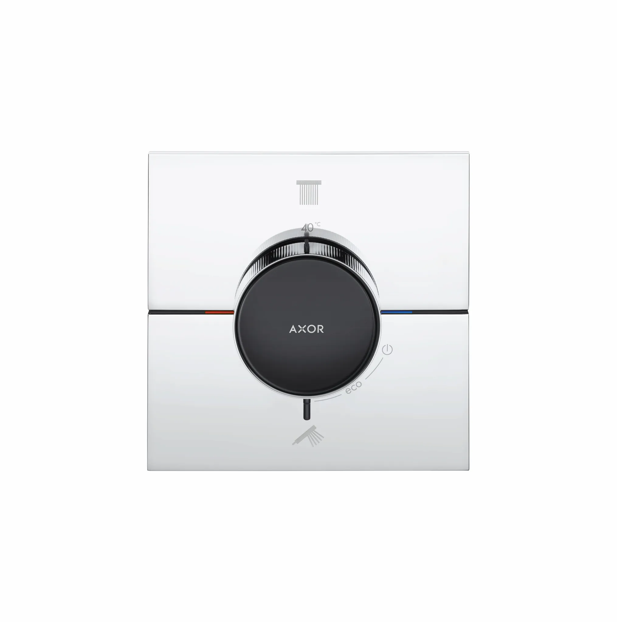 AXOR ShowerSelect ID Thermostat Unterputz eckig für 2 Verbraucher Chrom AXOR ShowerSelect ID Thermostat Unterputz eckig für 2 Verbraucher Chrom