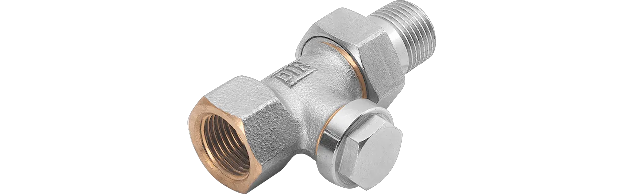 ASW HG-TEC Radiatorverschr. Durchgangsform ¾" Messing vernickelt ASW HG-TEC Radiatorverschr. Durchgangsform ¾" Messing vernickelt