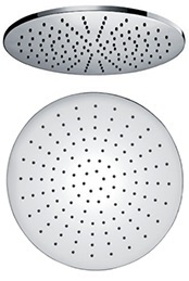 Kopfbrause AqvaDesign - rund - 300 mm Durchmesser - Höhe 7 mm -"easy-clean" - 1/2″ IG - Kugelgelenk, 45° schwenkbar - 35,5 L/min bei 3 bar - Messing-verchromt Kopfbrause AqvaDesign - rund - 300 mm Durchmesser - Höhe 7 mm -"easy-clean" - 1/2″ IG - Kugelgelenk, 45° schwenkbar - 35,5 L/min bei 3 bar - Messing-verchromt