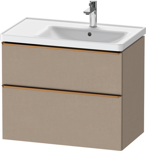 Duravit Waschtischunterschrank wandhängend „D-Neo“ 78,4 × 62,5 × 45,2 cm