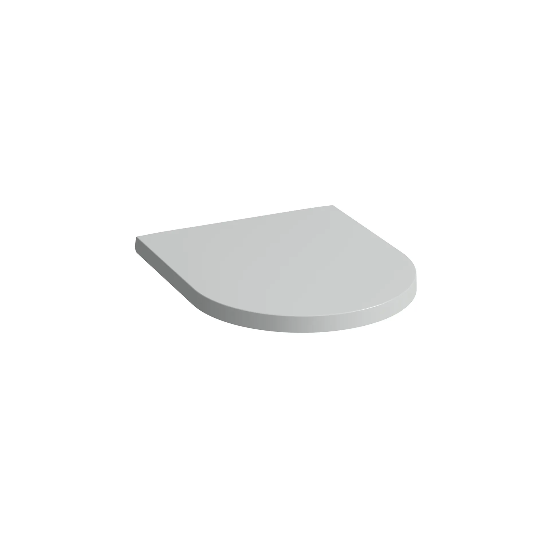 Laufen WC-Sitz „Kartell“ in Grau matt, Quick Release, Soft Closing