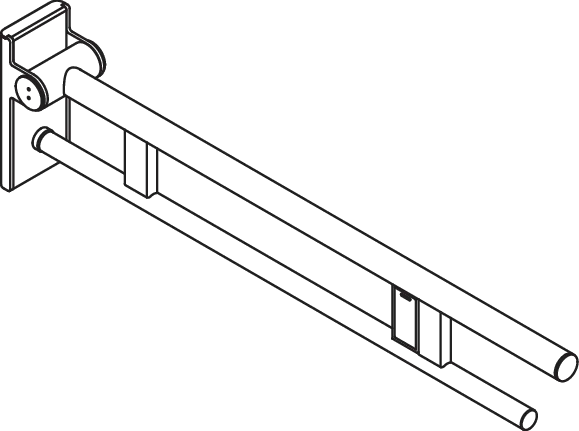 HEWI Stützklappgriff „System 900“
