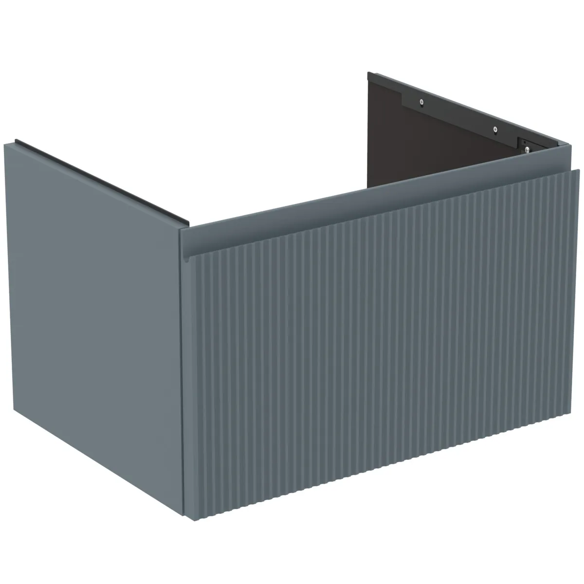 Ideal Standard Möbelwaschtischunterschrank Finesse Aschblau matt 1 Auszug Softclose 600x440x375 mm