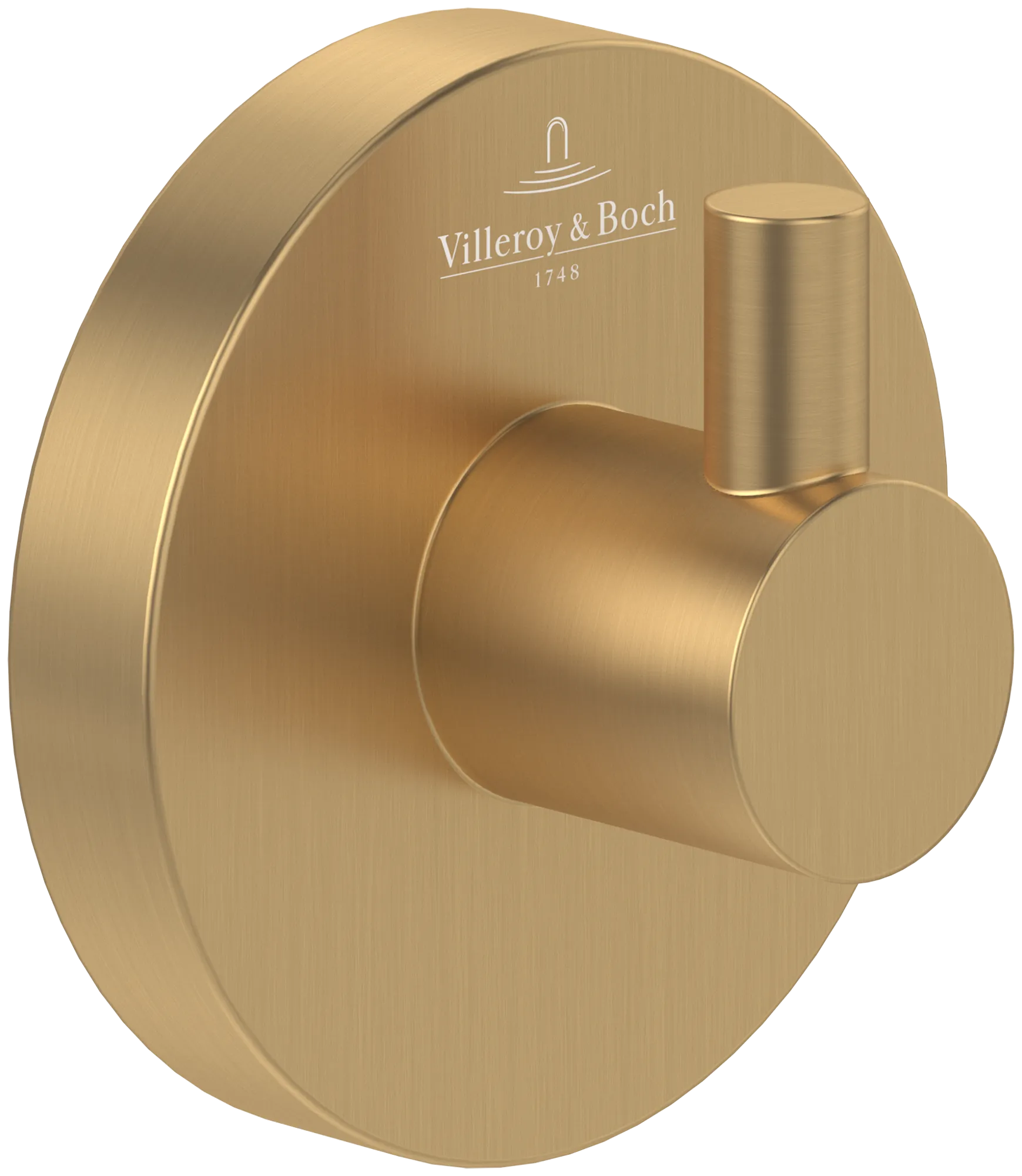 Villeroy & Boch Handtuchhaken Elements - Tender, Brushed Gold, 54x32x54 mm