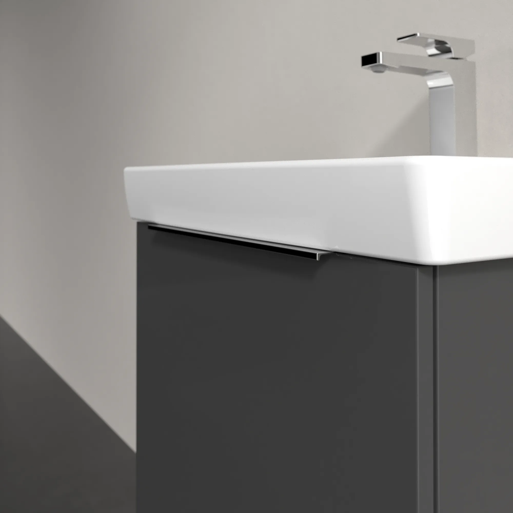 Villeroy & Boch Architectura Waschbeckenunterschrank B88500, 500x470x415 mm, Grey