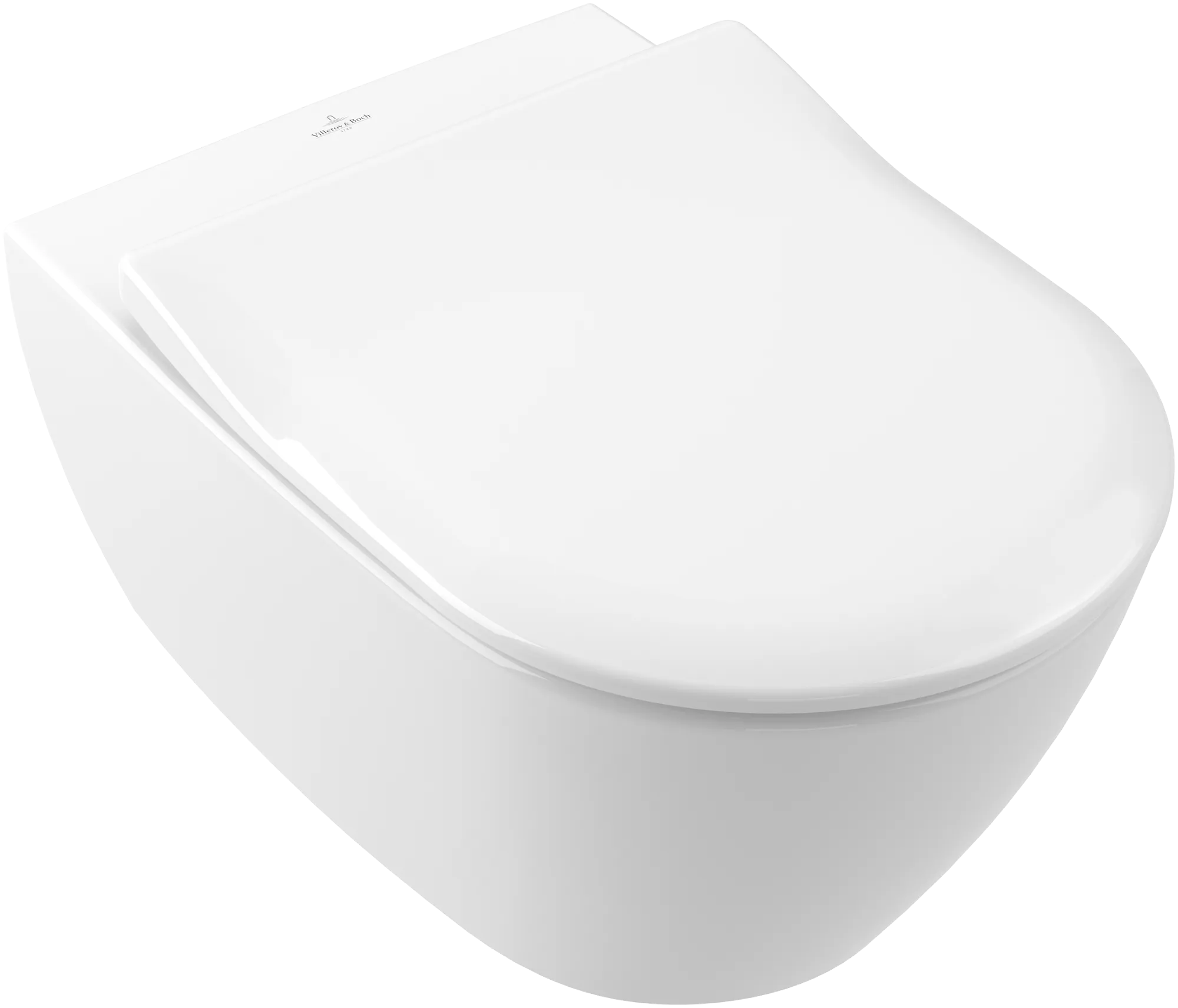 Wand-Tiefspül-WC DirectFlush „Subway 2.0“ 37 × 36,5 × 56 cm, ohne Spülrand, Abgang waagerecht