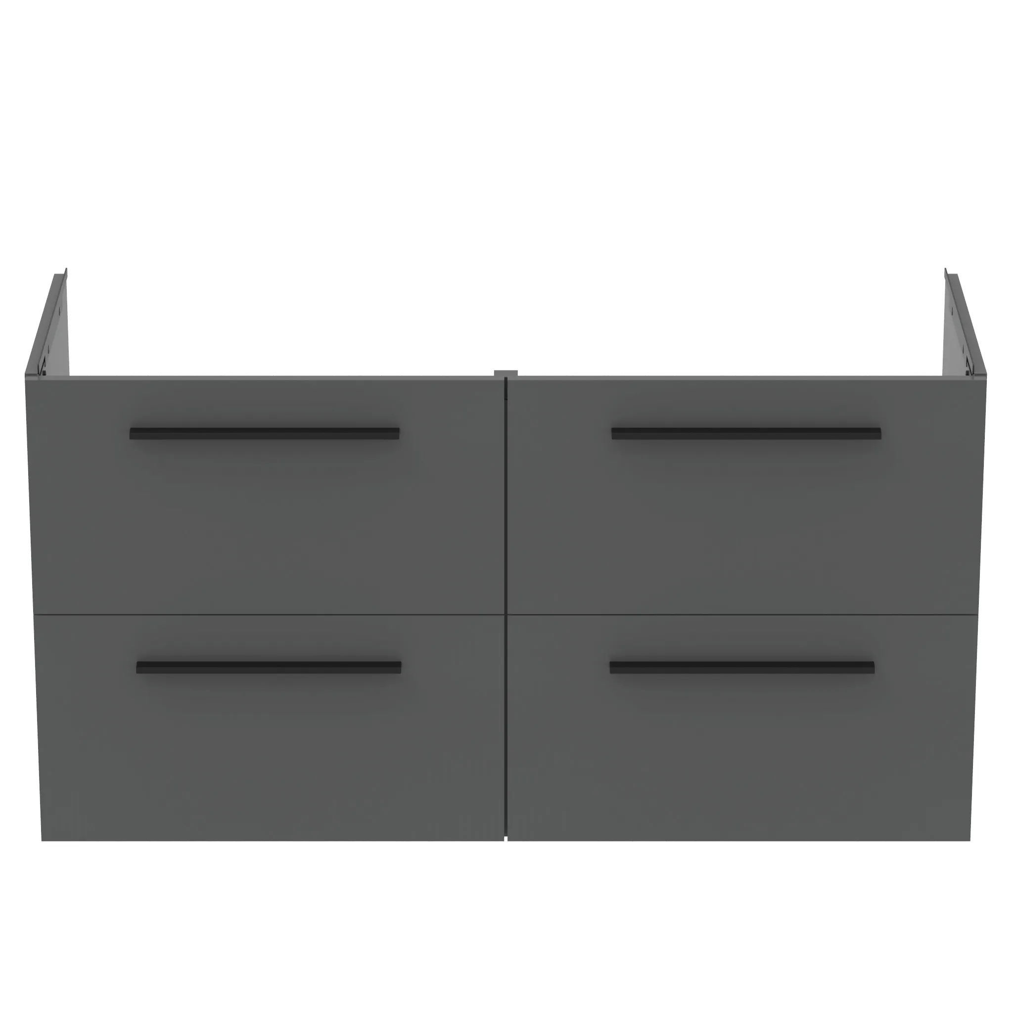 Ideal Standard Waschtischunterschrank „i.lifeA“ 120 × 63 × 44 cm Quarzgrau matt