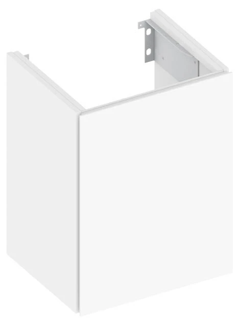 KEUCO Waschtischunterschrank „X-Line“ Trüffel (Glas), Trüffel (Lack, seidenmatt), Anschlag links, ohne Beleuchtung 460 × 605 × 380 mm KEUCO Waschtischunterschrank „X-Line“ Trüffel (Glas), Trüffel (Lack, seidenmatt), Anschlag links, ohne Beleuchtung 460 × 605 × 380 mm
