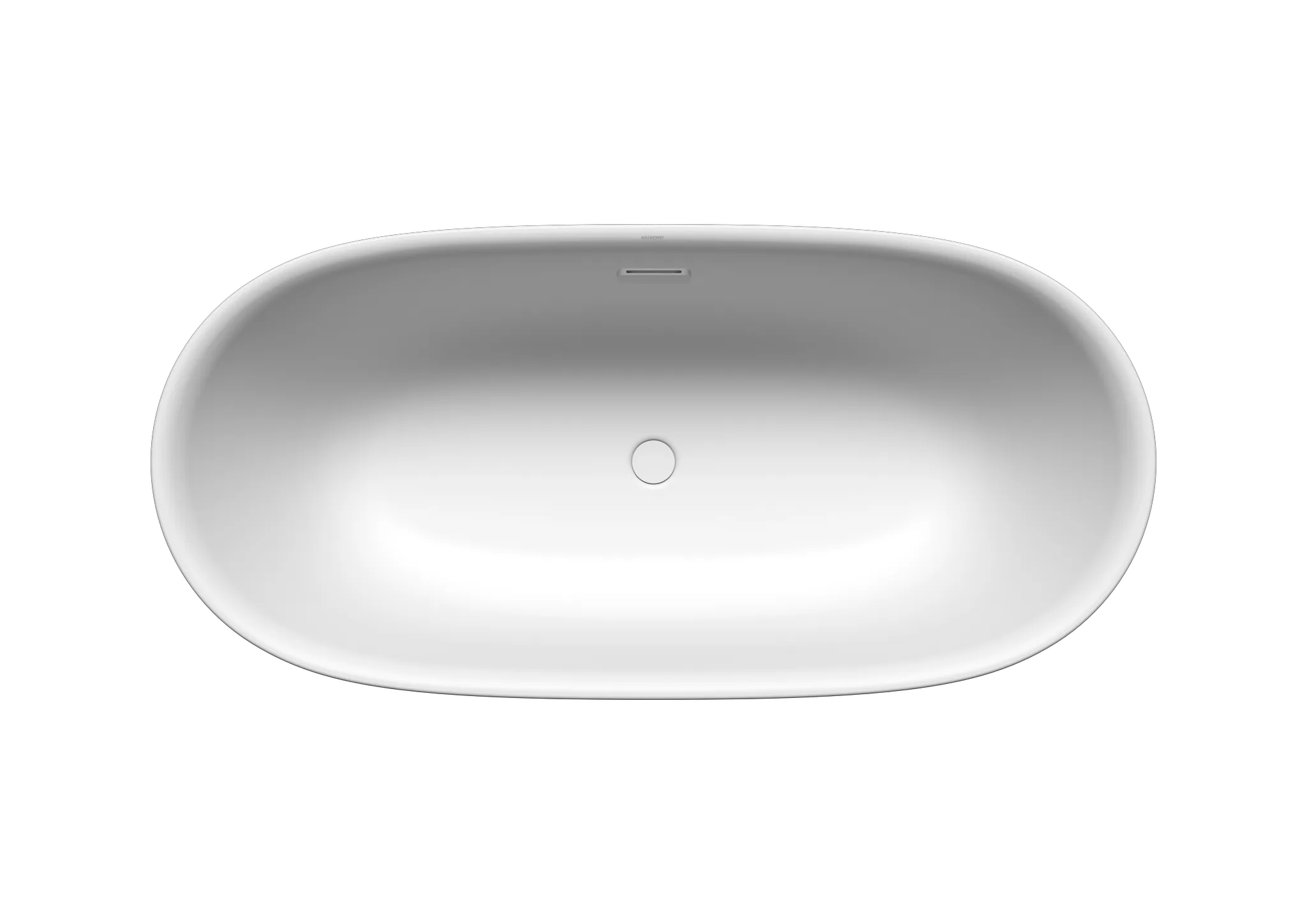 Kaldewei Badewanne „Meisterstück Oyo Duo“ freistehend 1630 × 770 mm, Mittelablauf mit Überlauf, in alpinweiß Kaldewei Badewanne „Meisterstück Oyo Duo“ freistehend 1630 × 770 mm, Mittelablauf mit Überlauf, in alpinweiß