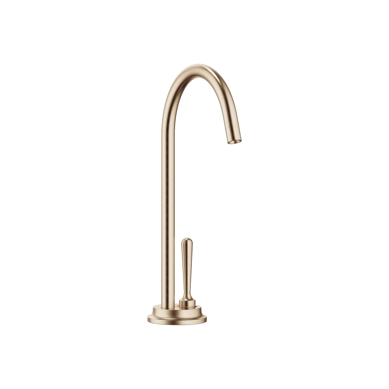 Dornbracht VAIA Cold Water Dispenser - Champagne gebürstet (22kt Gold), Ausladung 150 mm, schwenkbarer Auslauf 360°, Laminarstrahl, Armaturenhöhe 290 mm Dornbracht VAIA Cold Water Dispenser - Champagne gebürstet (22kt Gold), Ausladung 150 mm, schwenkbarer Auslauf 360°, Laminarstrahl, Armaturenhöhe 290 mm