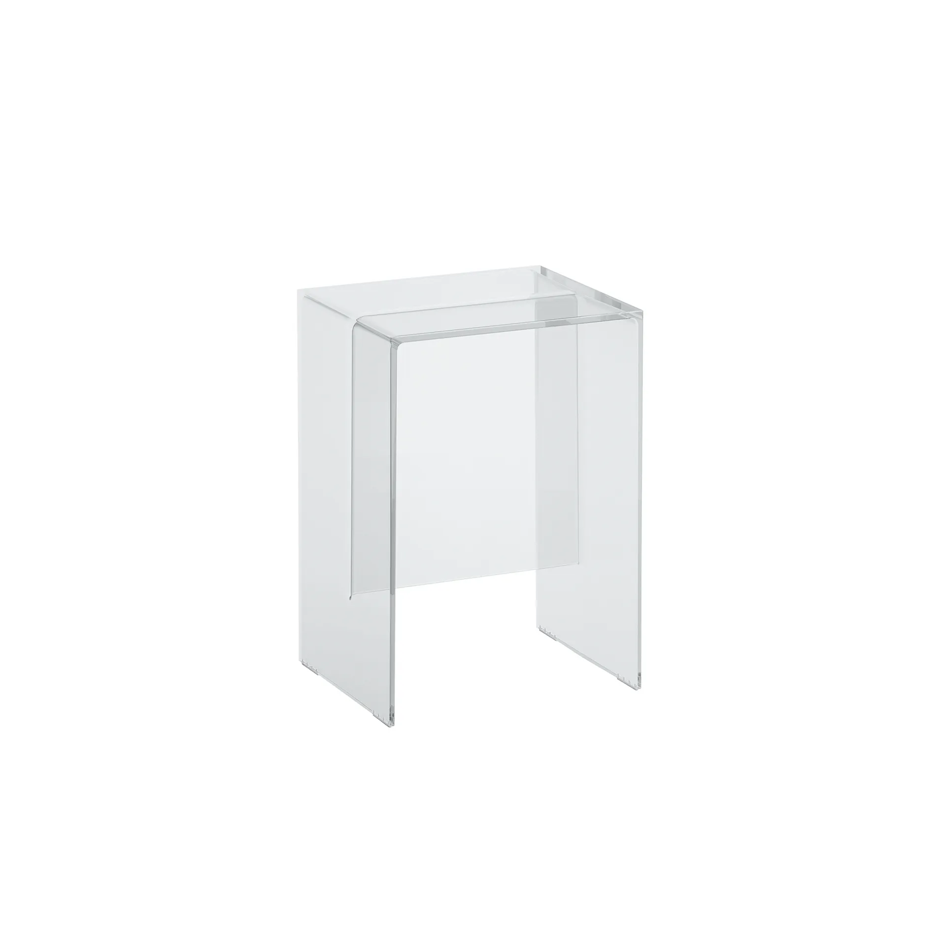 Laufen Hocker Kartell Laufen 330x280x465 kristallklar Laufen Hocker Kartell Laufen 330x280x465 kristallklar